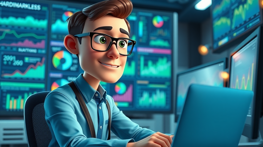 fractional cmo services marketing manager analyzing performance dashboards