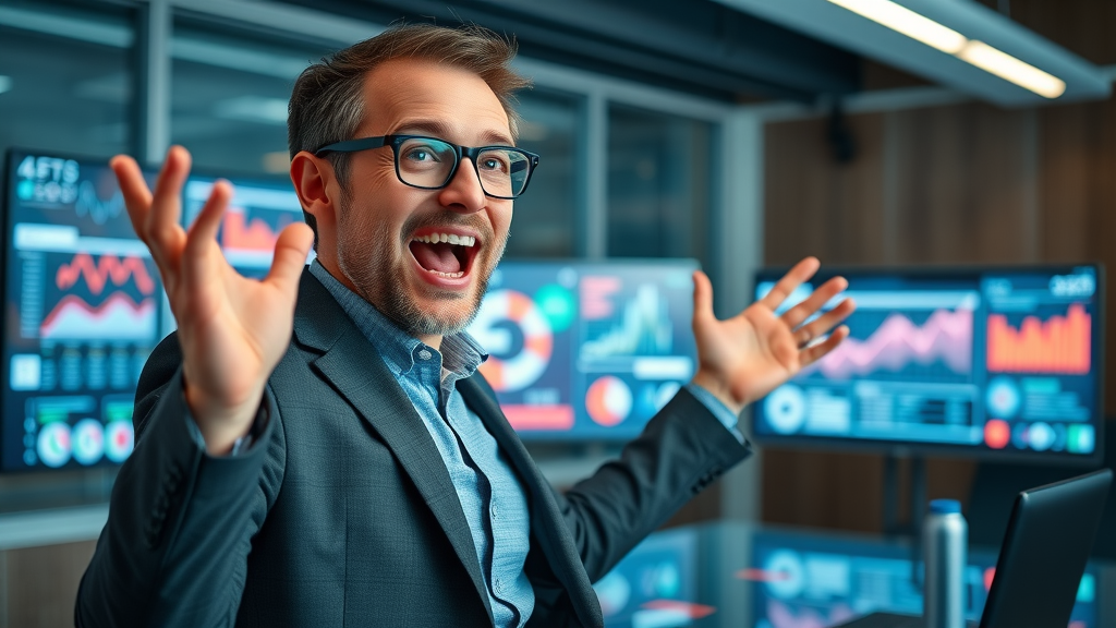marketing leader leading digital marketing strategy session with a team