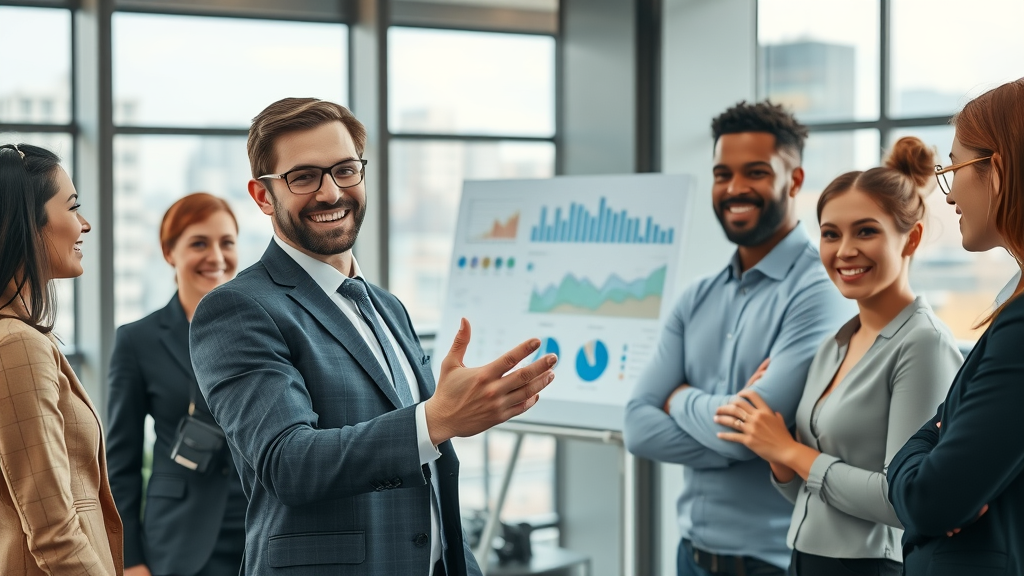 fractional CMO best practices high-tech office marketing executive leading team