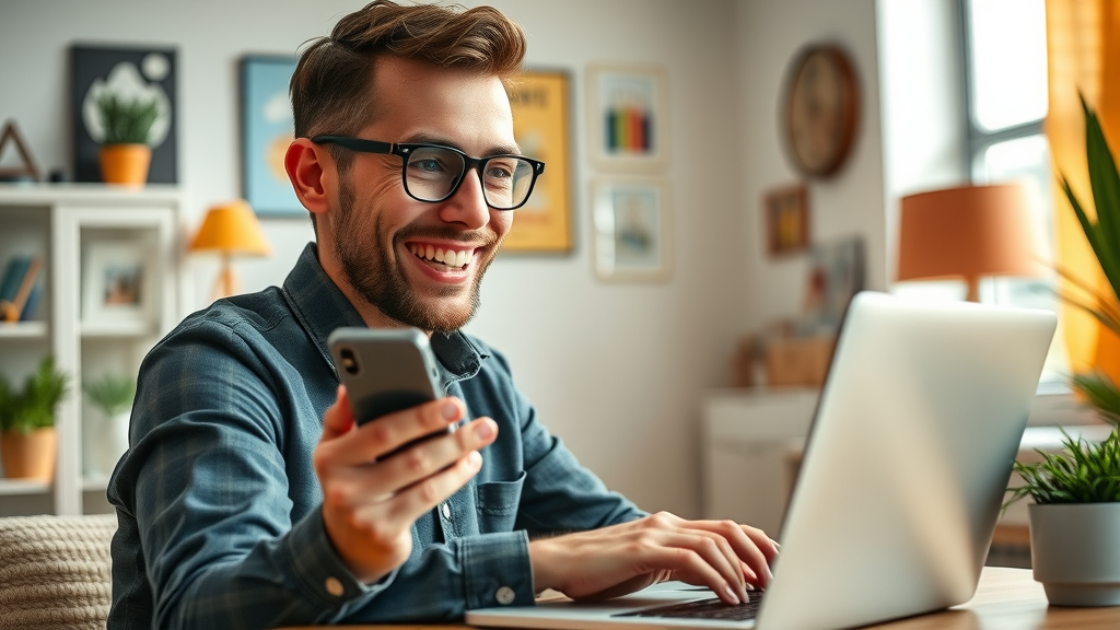 motivated small business owner applying marketing tips to overcome internet marketing challenges for small businesses