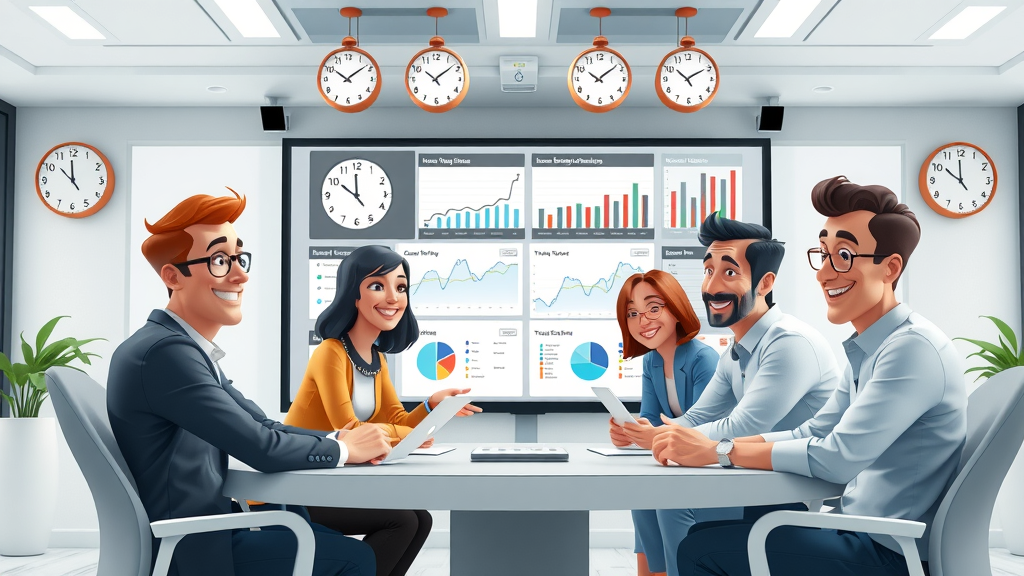 global marketing operations team collaborating remotely via video conference and workflow tools, showcasing real-world transformation in marketing operations management