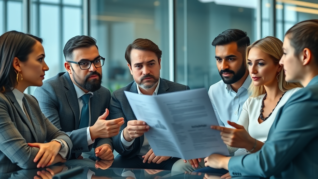 Fractional Chief Marketing Officer job interview with a marketing team