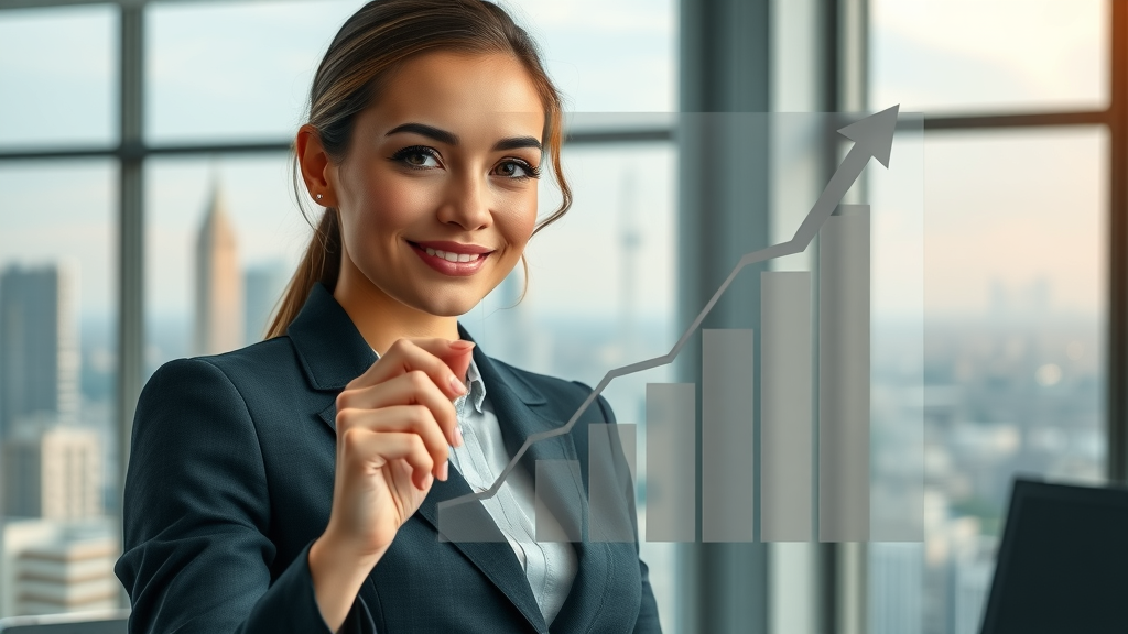 fractional CMO service ROI analysis businesswoman