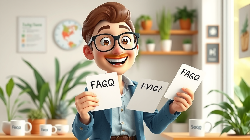fractional cmo services faq - Friendly marketing expert ready to answer common questions about fractional cmo services