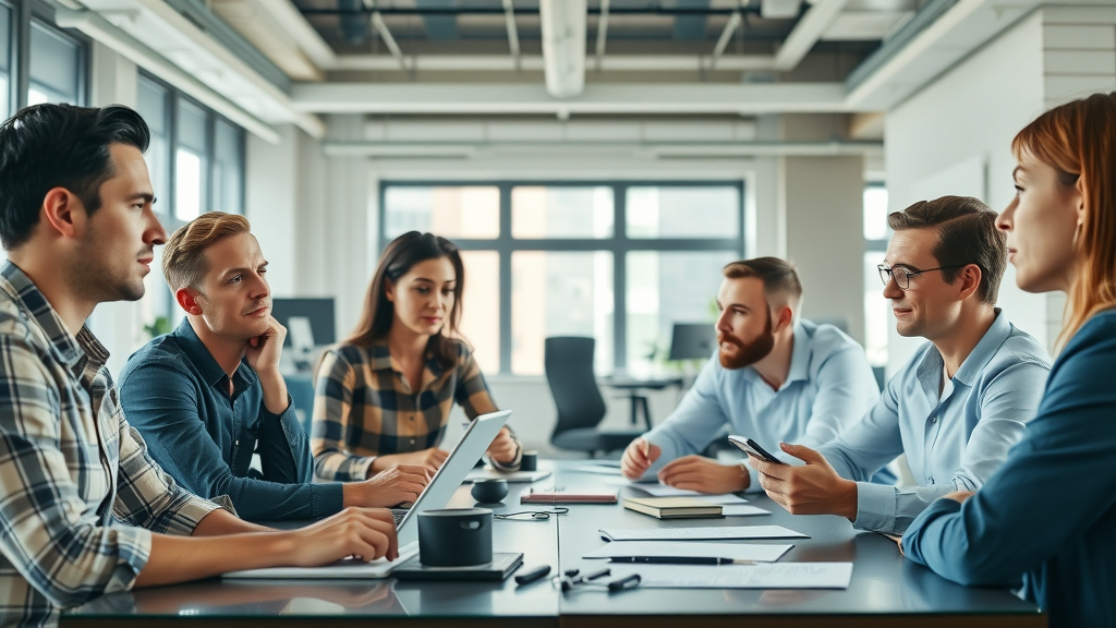 in-house marketing team meeting compared to a marketing consulting firm workshop