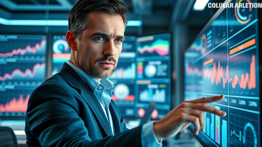 Dynamic digital marketing leader overseeing campaign analytics fractional chief marketing officer