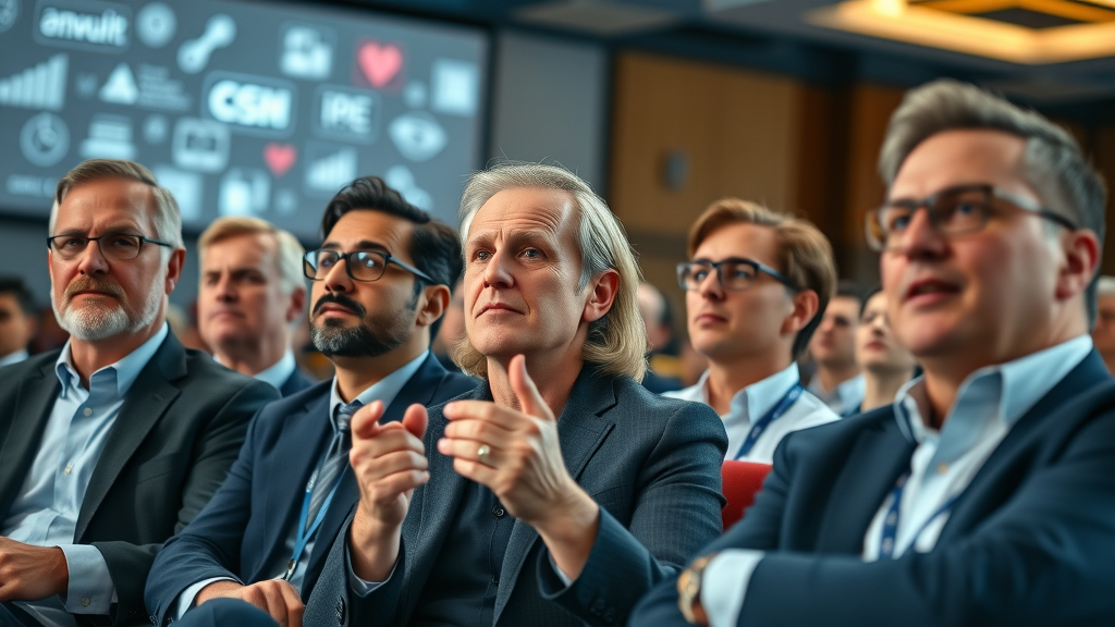 curious business leaders conference raising questions, outsourced marketing leadership FAQs