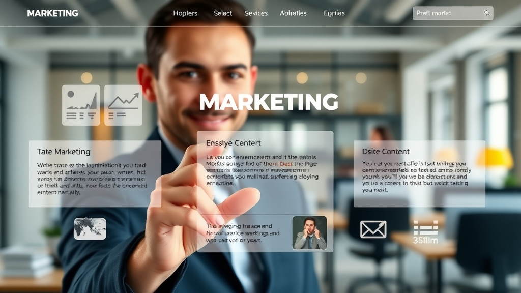 Vibrant modern marketing website featuring dynamic content blocks and trust-building elements