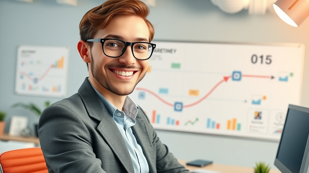 ambitious marketing leader mapping end-to-end customer journey - digital marketing fractional cmo
